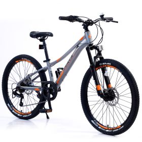 Mountain Bike for Girls and Boys Mountain 24 inch shimano 7-Speed bike