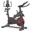 Indoor Cycling Exercise Bike Stationary, Home Gym Workout Fitness Bike with Comfortable Cusion